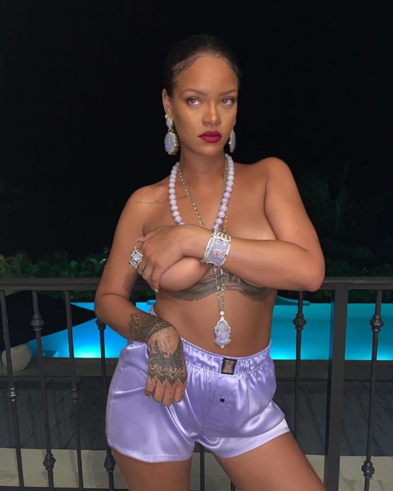 Rihannaがインスタグラムのポストにpopcaanの楽曲 Naked の歌詞を引用 Buzzle Magazine