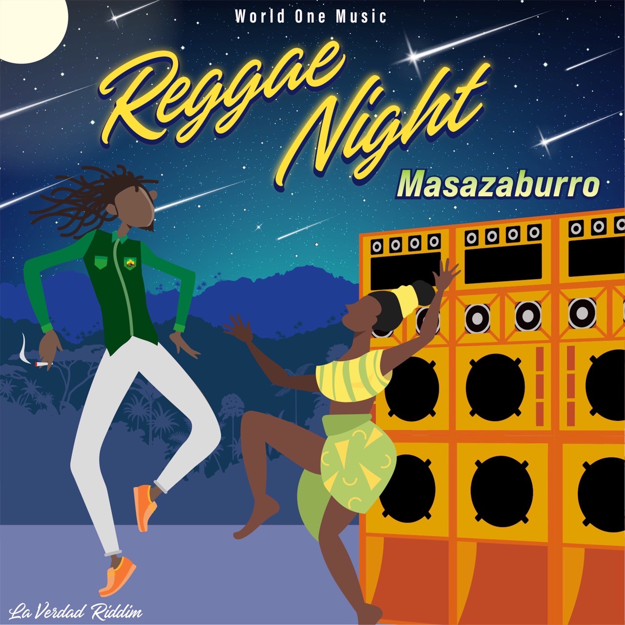 WORLD ONE MUSIC、GACHA制作のトラックにラスタシンガーMASAZABURROを迎えたレゲエ・ダンスホール讃歌『Reggae  Night』をリリース | BUZZLE MAGAZINE